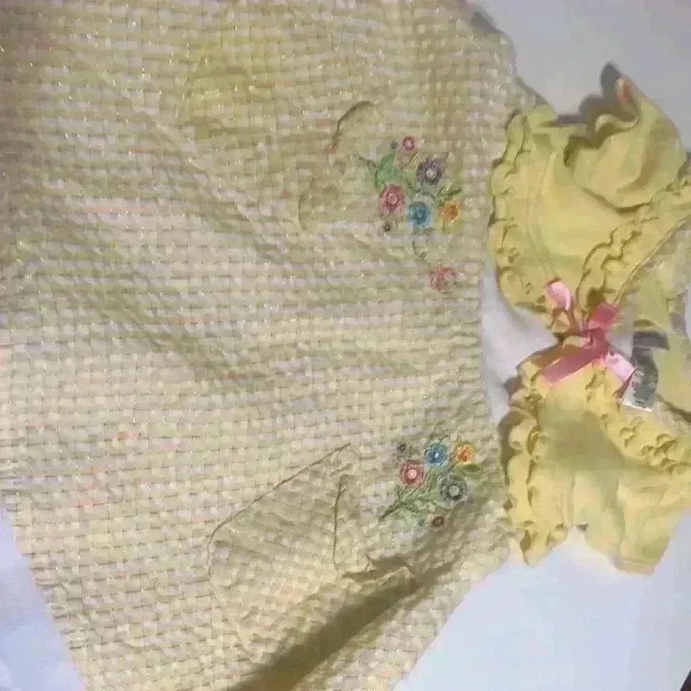 Youngland yellow dress 24 months